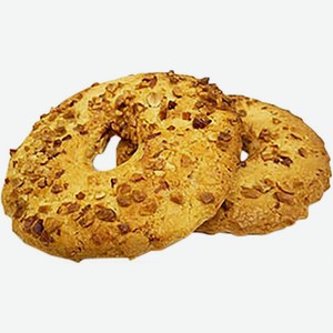 Пирожное Ватутинки-хлеб Кольцо песочное с орехом, 100 г