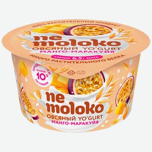 Продукт овсяный NEMOLOKO® манго-маракуйя, 130г
