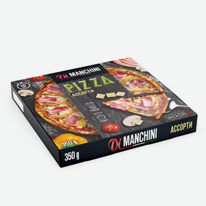 Пицца DI MANCHINI ассорти, 350г
