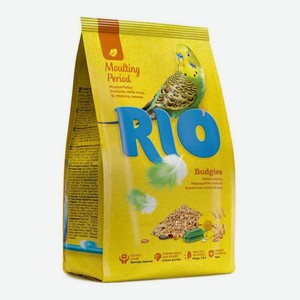 Сухой корм для волнистых попугаев Рио При линьке Зерновая смесь 500 г