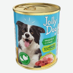 Корм для собак «Зоогурман» Jolly Dog индейка с уткой, 350 г