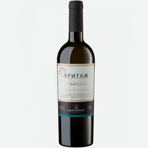 Вино тихое белое сухое выдержанное Инкерман ЭЛЬВИАДО 0.75 л