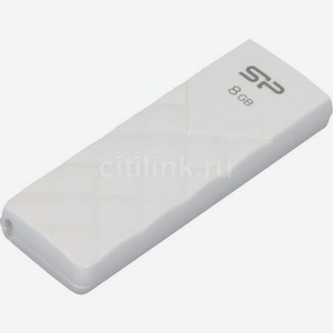 Флешка USB Silicon Power Ultima U03 8ГБ, USB2.0, белый [sp008gbuf2u03v1w]