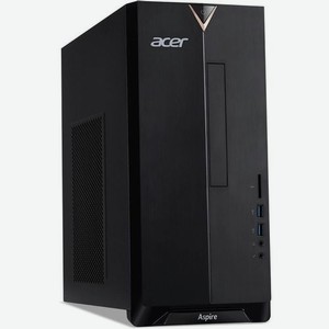 Компьютер Acer Aspire TC-391, AMD Ryzen 7 4700G, DDR4 16ГБ, 1000ГБ, 512ГБ(SSD), NVIDIA GeForce GTX 1650 - 4096 Мб, CR, noOS, черный [dg.e2ber.00f]