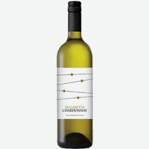 Вино Белларетта Шардоне Вариетале, столовое, сухое, белое, 0,75л 12%
