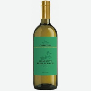 Вино Верментино Терре Сичилиане сорт., белое, сухое, 0,75л., 12,5%