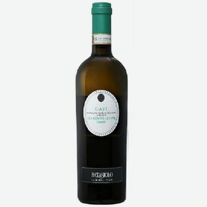 Вино Гави дель Комуне ди Гави, Батазиоло Гранэ белое, сухое, 0,75л, 12,5%