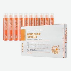 Филлер для волос Derma Cube Amino Clinic Hair Filler: Филлер 10*13мл