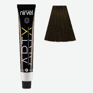 Краска для волос на основе протеинов пшеницы Color ARTX 100мл: 4-77 Табачный каштановый средний
