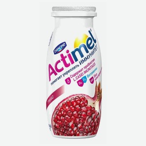Напиток кисломолочный Actimel гранат 2.5%, 100 г