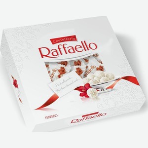 Набор конфет Raffaello, 240 г, плоская коробка