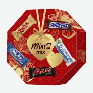 Подарочный набор шоколадных конфет Minis Mix, 324 г