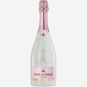Вино игристое Veuve du Vernay Ice Rose 0,75l