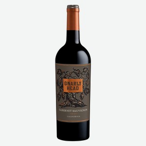 Вино Delicato, Gnarly Head Cabernet Sauvignon, Red, Dry, AVA California, 0,75l