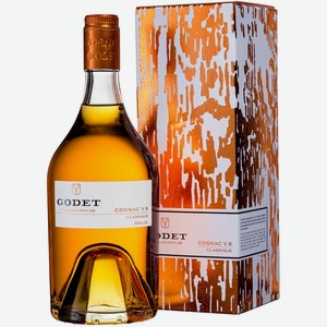 Коньяк Cognac Godet V.S Classique in gift box 0,7l