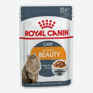 Влажный корм Royal Canin Intense Beauty с мясом и рыбой в соусе для кошек 85 г
