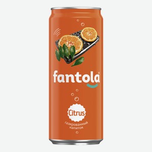 Газированный напиток Fantola Citrus 0,33 л