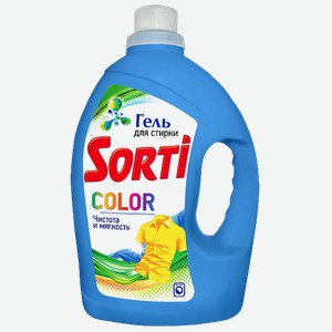 Гель для стирки SORTI® Color, 2кг
