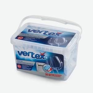 Таблетки для посудомоечной машины Vertex, 50шт
