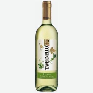 Вино Tavernello Bianco Terre Siciliane IGT, 0.75 л