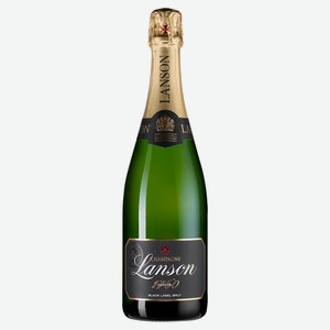 Шампанское Lanson Black label белое брют Франция, 0,75 л
