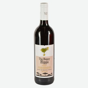 Вино The Happy Hippo Shiraz красное сухое ЮАР, 0,75 л