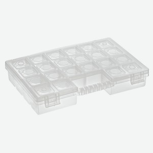 Коробка GAMMA для швейных принадлежностей прозрачный 27х19х5см