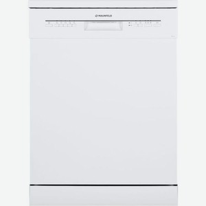 Посудомоечная машина MAUNFELD MWF12S, полноразмерная, напольная, 59.8см, загрузка 12 комплектов, белая [ут000010683]