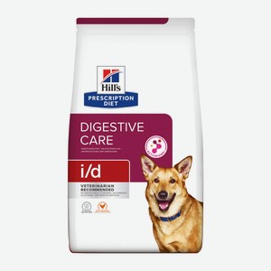 Hill s Prescription Diet i/d Digestive Care сухой диетический, для собак при расстройствах пищеварения, ЖКТ, с курицей (12 кг)