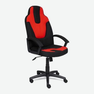 Кресло компьютерное TC черно-красный 124х60х47 см (2524)