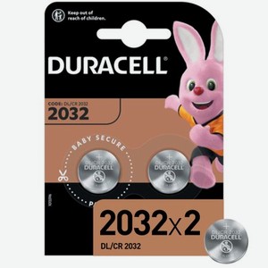 Батарейки Duracell 2032 3В 2 шт