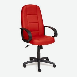 Кресло компьютерное TC кожзам 126х62х47 см красное