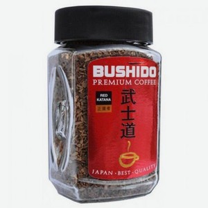 Кофе растворимый Bushido Red Catana 100 г