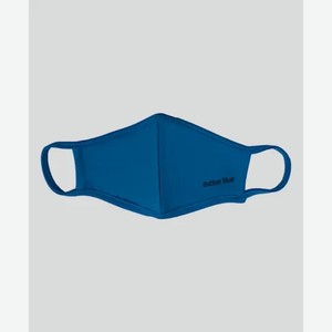Синяя многоразовая защитная маска Button Blue