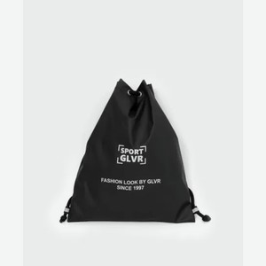 Сумка-рюкзак из влагостойкой плащовки на подкладке черная Gulliver