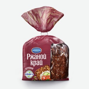 Хлеб Коломенский ржаной край зерновой, 300г Россия