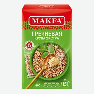 Крупа гречневая Makfa в варочных пакетиках 66,7 г х 6 шт