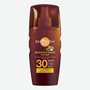 Солнцезащитное масло-спрей Биокон с маслом ши для тела 30 SPF 160 мл