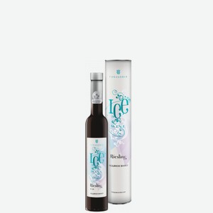 Вино тихое белое сладкое ЗГУ Кубань Фанагория ICE WINE РИСЛИНГ 0,375л в подарочной тубе 0.375 л
