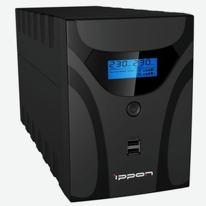 ИБП Ippon Smart Power Pro II Euro 1200 черный (1029740)