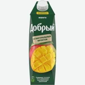Напиток сокосодержащий Добрый из манго, 1л