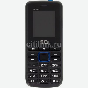 Сотовый телефон BQ One Power 1846, черный/синий