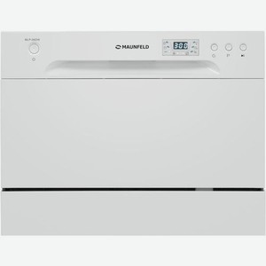 Посудомоечная машина MAUNFELD MLP-06DW, компактная, настольная, 55см, загрузка 6 комплектов, белая [ка-00016961]