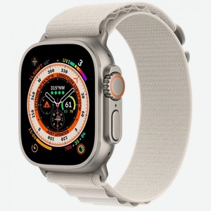 Смарт-часы Apple Watch Ultra 49mm Titanium Starlight Alpine Small