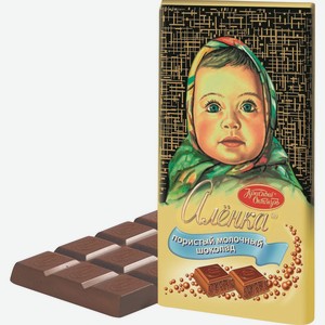 Шоколад Аленка Молочный Пористый 95г