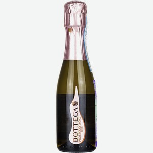 Вино Bottega Розовое Игристое Просекко Брют Поэти 11,5%, 0,2 л, Италия
