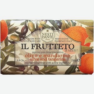 Мыло IL FRUTTETO Pure olive & Tangerine