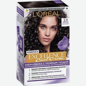 Стойкая крем-краска для волос  Excellence Cool Creme 