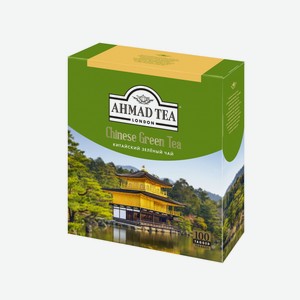 Чай Ахмад Зеленый Китайский 100пак