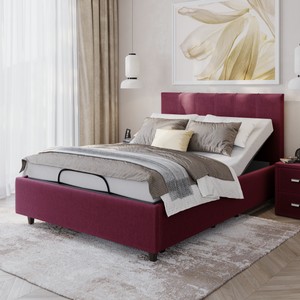Lazurit Кровать Хелен для основания Royal Sleep System Красный 2070 мм 1550 мм 800 мм